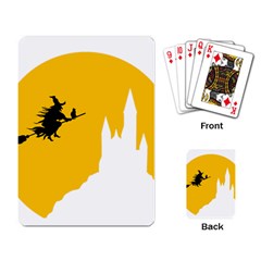 Castle Cat Evil Female Fictiona Playing Card by Nexatart