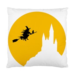 Castle Cat Evil Female Fictiona Standard Cushion Case (one Side) by Nexatart