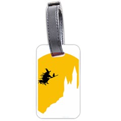 Castle Cat Evil Female Fictiona Luggage Tags (one Side) 