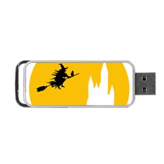 Castle Cat Evil Female Fictiona Portable Usb Flash (one Side) by Nexatart