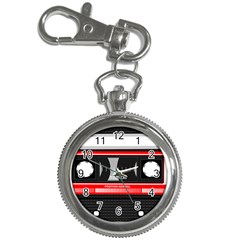 Compact Cassette Musicassette Mc Key Chain Watches by Nexatart