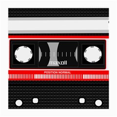 Compact Cassette Musicassette Mc Medium Glasses Cloth (2-side) by Nexatart