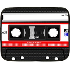 Compact Cassette Musicassette Mc Double Sided Fleece Blanket (mini)  by Nexatart