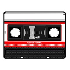 Compact Cassette Musicassette Mc Fleece Blanket (small) by Nexatart