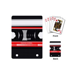 Compact Cassette Musicassette Mc Playing Cards (mini)  by Nexatart