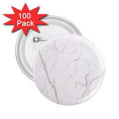 White Marble Tiles Rock Stone Statues 2 25  Buttons (100 Pack)  by Nexatart