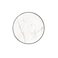 White Marble Tiles Rock Stone Statues Hat Clip Ball Marker (4 Pack) by Nexatart