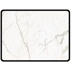 White Marble Tiles Rock Stone Statues Fleece Blanket (large)  by Nexatart