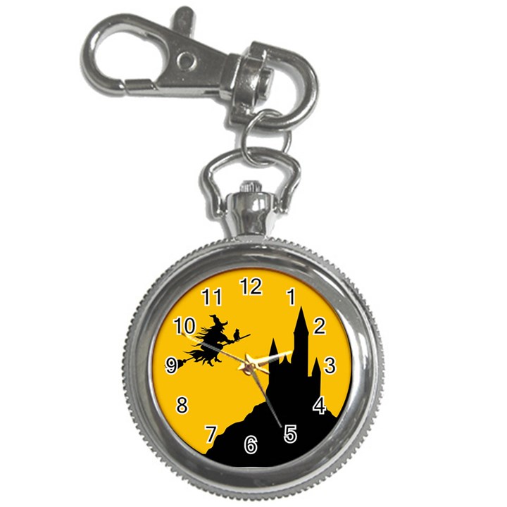 Castle Cat Evil Female Fictional Key Chain Watches