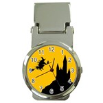 Castle Cat Evil Female Fictional Money Clip Watches Front