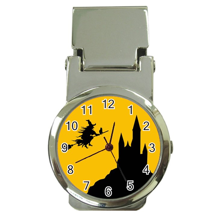 Castle Cat Evil Female Fictional Money Clip Watches