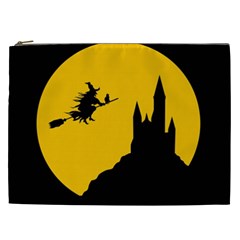 Castle Cat Evil Female Fictional Cosmetic Bag (xxl)  by Nexatart