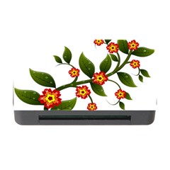 Flower Branch Nature Leaves Plant Memory Card Reader With Cf by Nexatart