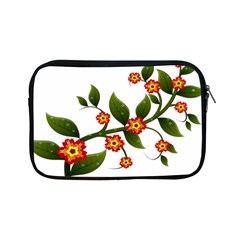 Flower Branch Nature Leaves Plant Apple Ipad Mini Zipper Cases by Nexatart