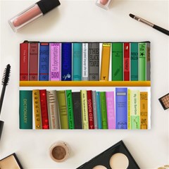 Shelf Books Library Reading Cosmetic Bag (large)  by Nexatart