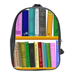 Shelf Books Library Reading School Bag (large) by Nexatart