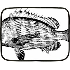 Animal Fish Ocean Sea Fleece Blanket (mini) by Nexatart