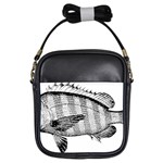 Animal Fish Ocean Sea Girls Sling Bags Front