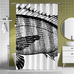 Animal Fish Ocean Sea Shower Curtain 48  X 72  (small)  by Nexatart