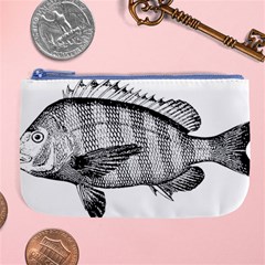 Animal Fish Ocean Sea Large Coin Purse by Nexatart