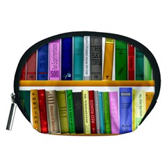 Shelf Books Library Reading Accessory Pouches (medium)  by Nexatart