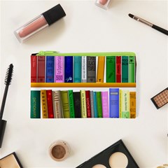 Shelf Books Library Reading Cosmetic Bag (xs) by Nexatart