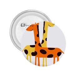 Giraffe Africa Safari Wildlife 2 25  Buttons by Nexatart