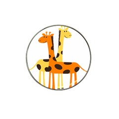 Giraffe Africa Safari Wildlife Hat Clip Ball Marker (10 Pack) by Nexatart