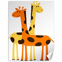 Giraffe Africa Safari Wildlife Canvas 36  X 48   by Nexatart