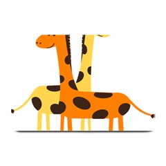 Giraffe Africa Safari Wildlife Plate Mats by Nexatart