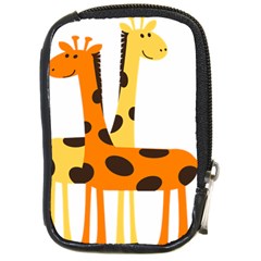 Giraffe Africa Safari Wildlife Compact Camera Cases by Nexatart