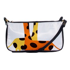 Giraffe Africa Safari Wildlife Shoulder Clutch Bags by Nexatart