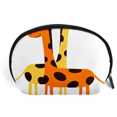 Giraffe Africa Safari Wildlife Accessory Pouches (large)  by Nexatart