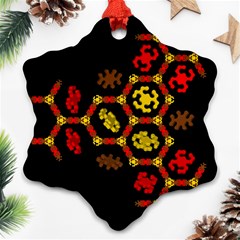 Algorithmic Drawings Ornament (snowflake) by Nexatart