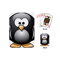 Penguin Birds Aquatic Flightless Playing Cards (mini)  by Nexatart