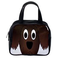 Dog Pup Animal Canine Brown Pet Classic Handbags (one Side) by Nexatart