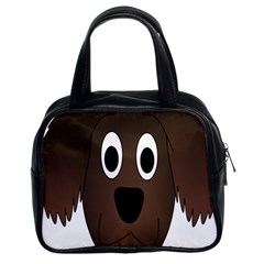 Dog Pup Animal Canine Brown Pet Classic Handbags (2 Sides) by Nexatart