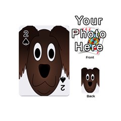 Dog Pup Animal Canine Brown Pet Playing Cards 54 (mini)  by Nexatart