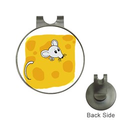 Rat Mouse Cheese Animal Mammal Hat Clips With Golf Markers by Nexatart