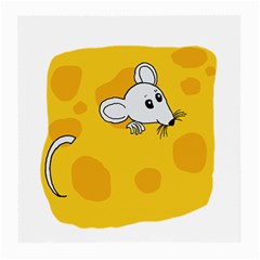 Rat Mouse Cheese Animal Mammal Medium Glasses Cloth by Nexatart