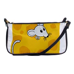 Rat Mouse Cheese Animal Mammal Shoulder Clutch Bags by Nexatart