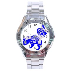 Skunk Animal Still From Stainless Steel Analogue Watch by Nexatart