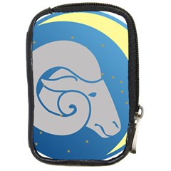 Ram Zodiac Sign Zodiac Moon Star Compact Camera Cases by Nexatart