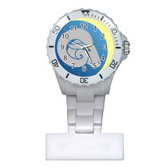 Ram Zodiac Sign Zodiac Moon Star Plastic Nurses Watch by Nexatart