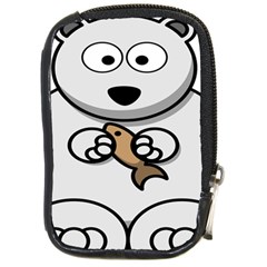 Bear Polar Bear Arctic Fish Mammal Compact Camera Cases