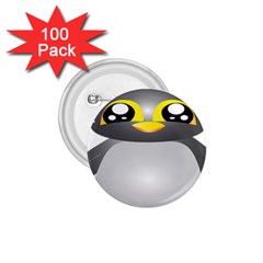 Cute Penguin Animal 1 75  Buttons (100 Pack)  by Nexatart