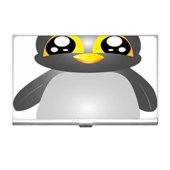 Cute Penguin Animal Business Card Holders by Nexatart