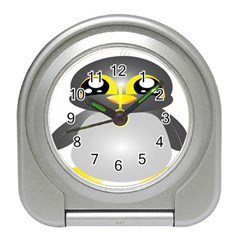 Cute Penguin Animal Travel Alarm Clocks by Nexatart