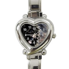 Angry Lion Digital Art Hd Heart Italian Charm Watch by Nexatart