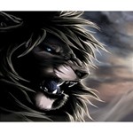 Angry Lion Digital Art Hd Deluxe Canvas 14  x 11  14  x 11  x 1.5  Stretched Canvas